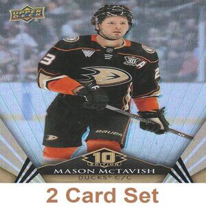 Mason McTavish Hockey Card Collection
